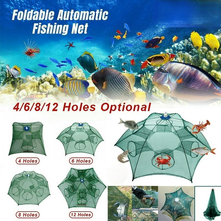 Fishing Bait Trap Crab Net,Foldable Durable,Fishing,Bait Traps