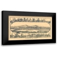 thumbnail image 1 of Crawford 14x10 Black Modern Framed Museum Art Print Titled - Towanda Pennsylvania - Crawford 1880, 1 of 5