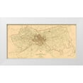 thumbnail image 1 of Crawford 24x14 White Modern Wood Framed Museum Art Print Titled - Henrico County Virginia - Crawford 1916, 1 of 4