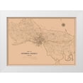 thumbnail image 1 of Crawford 32x24 White Modern Wood Framed Museum Art Print Titled - Henrico County Virginia - Crawford 1901, 1 of 4