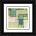 thumbnail image 1 of Crawford, Beverly 15x15 Black Ornate Wood Framed with Double Matting Museum Art Print Titled - Green Space IV, 1 of 4