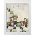 thumbnail image 1 of Crawford, Beverly 25x32 White Modern Wood Framed Museum Art Print Titled - Fiesta in Earth I, 1 of 4