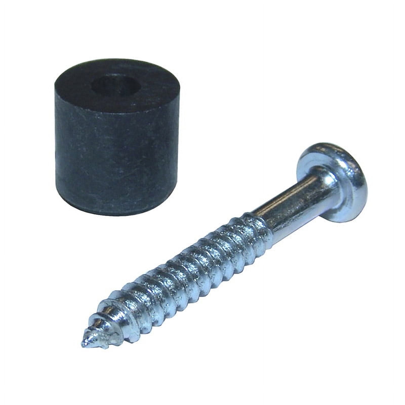 Crawford Zinc Plated Black and Silver Steel Pegboard Mounting Kit