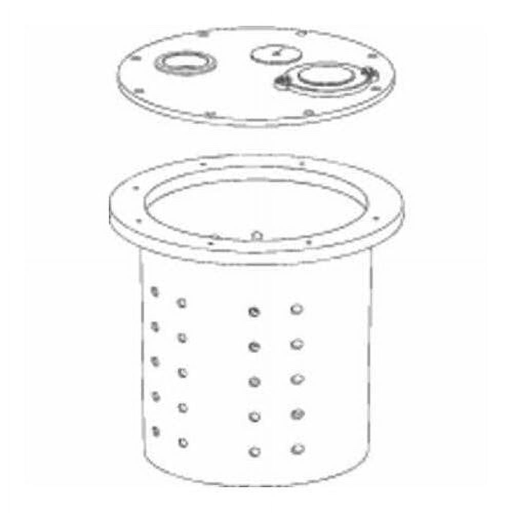 Crawl Space Sump Basin And Cover - Walmart.com