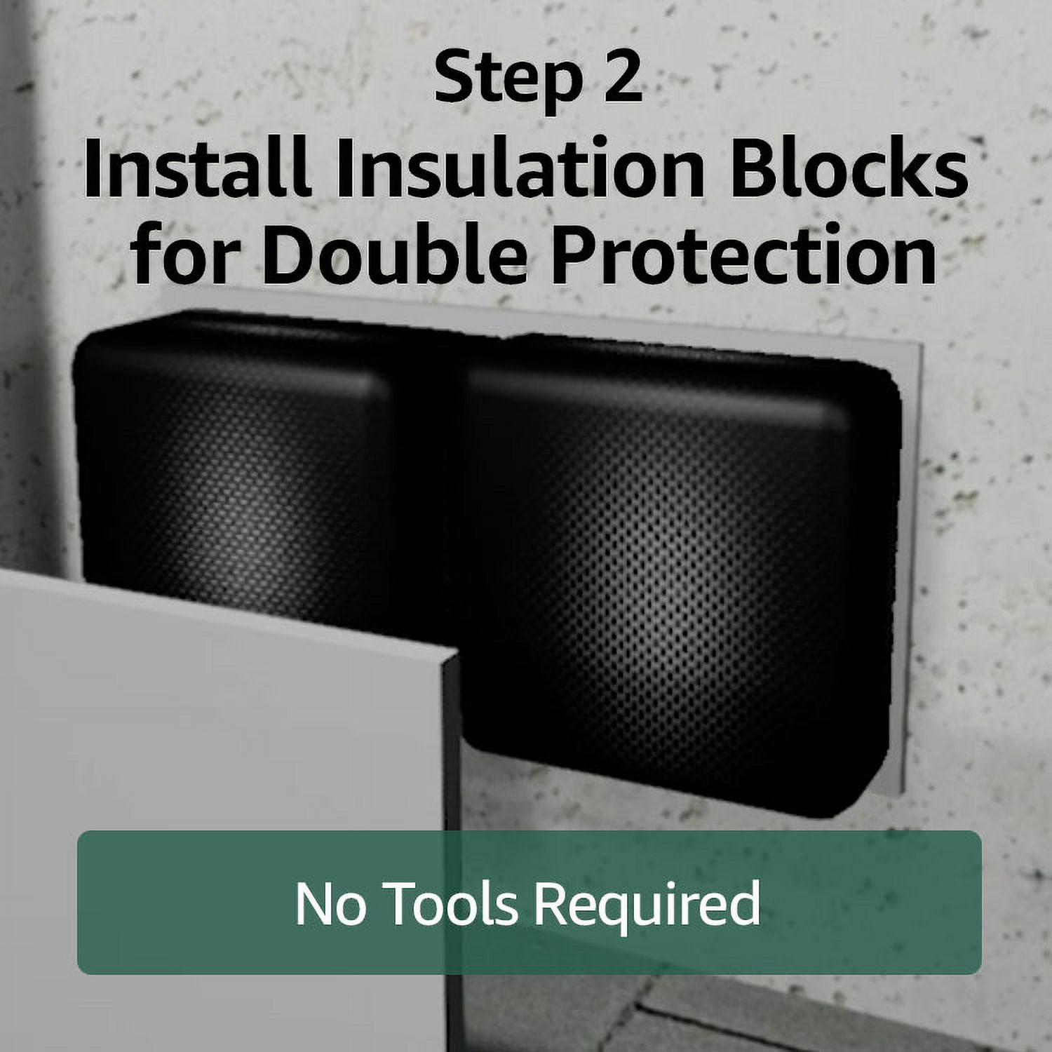 Crawl Space Vent Foam Insulation Blocks (2" Thick) by Vanity Vents