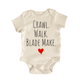thumbnail image 1 of Crawl Walk Blade Make - Baby Bodysuit, 1 of 6