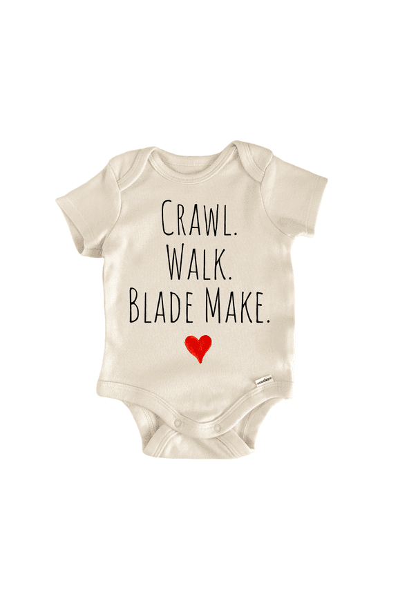 Crawl Walk Blade Make - Baby Bodysuit