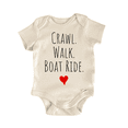 thumbnail image 1 of Crawl Walk Boat Ride - Baby Bodysuit, 1 of 6