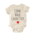 thumbnail image 1 of Crawl Walk Canoe Trip - Baby Bodysuit, 1 of 6
