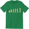 thumbnail image 1 of Crawl Walk Golf Evolution - Golfing Masters Clubhouse Men's T-Shirt, 1 of 4