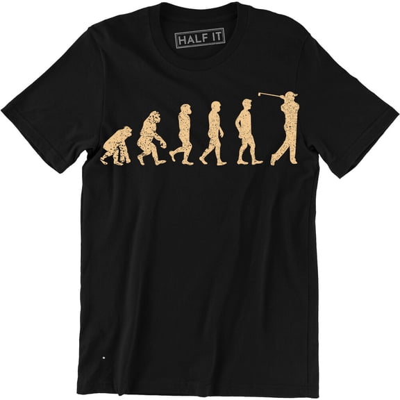 Crawl Walk Golf Evolution Shirt - Golfing Masters Clubhouse Men'S T-Shirt Tee All Size S-5XL