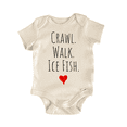 thumbnail image 1 of Crawl Walk Ice Fish - Baby Bodysuit, 1 of 6