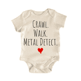 thumbnail image 1 of Crawl Walk Metal Detect - Baby Bodysuit, 1 of 6