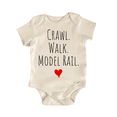 thumbnail image 1 of Crawl Walk Model Rail - Baby Bodysuit, 1 of 6