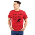 thumbnail image 1 of Crawl Walk Ninja Stealth Karate Men's Big & Tall Crewneck Graphic Tee Brisco Brands 2X, 1 of 5