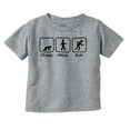 thumbnail image 1 of Crawl Walk Run Athletic Toddler Boy Girl T Shirt Infant Toddler Brisco Brands 18M, 1 of 6