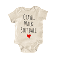 thumbnail image 1 of Crawl Walk Softball - Baby Bodysuit, 1 of 6