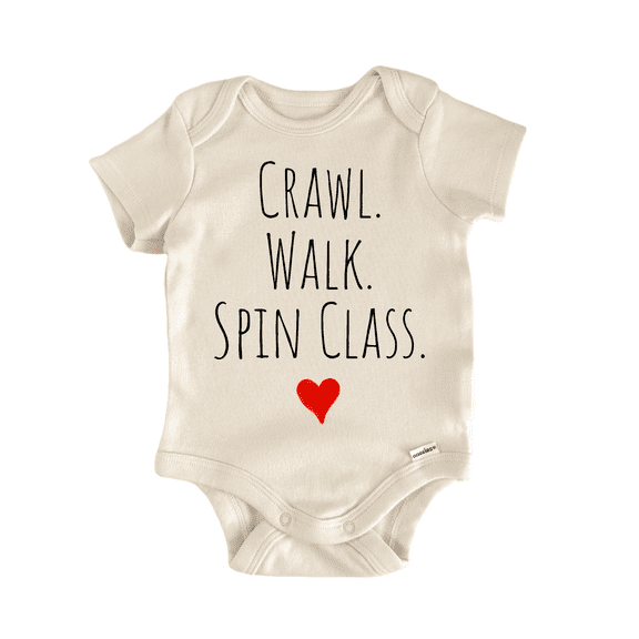 Crawl Walk Spin Class - Baby Bodysuit