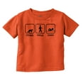 thumbnail image 1 of Crawl Walk Swim Athletic Toddler Boy Girl T Shirt Infant Toddler Brisco Brands 12M, 1 of 6