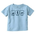 thumbnail image 1 of Crawl Walk Swim Athletic Toddler Boy Girl T Shirt Infant Toddler Brisco Brands 4T, 1 of 6