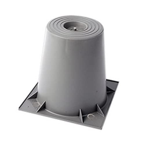 CrawlSpace-DIY - (4 Pack) - Dehumidifier Condensate Pump Furniture Risers - Gray 6" Risers with adhesive pad attachments - Each riser supports 2,000 lbs