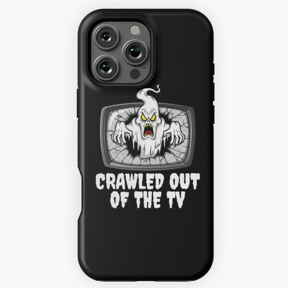 Crawled Out Of The TV Ghost Phone Case for iPhone 16 15 14 13 12 11 Pro Max M5901113