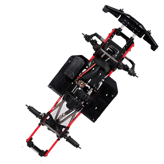 Crawler AUSTAR A2X-313C RC Car Chassis With Tires 275mm/10.8inch Wheelbase Chassis Frame 540 35T Motor For 1/10 RC Crawler Car Axial SCX10 II RC Car