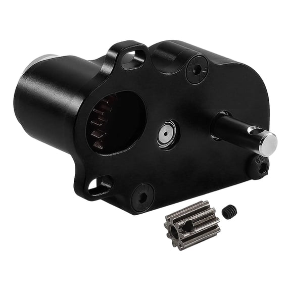 Crawler Car Gearbox Transmission Gearbox Spare Parts Aluminum Alloy Construction for SCX10 Enthusiasts