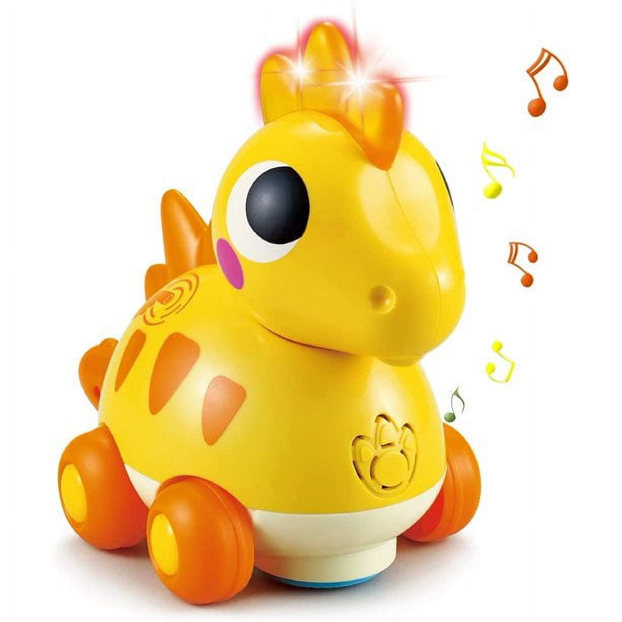Crawling Baby Toys for Babies 612 Months, Touch & Go Light up Musical