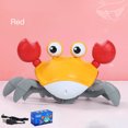 thumbnail image 1 of Crawling Crab Baby Toy, with LED Light Music and Sensor, can Automatically Avoid colliders, USB Charging, Interactive Learning to Develop Intellectual Toys, 1 of 7