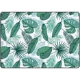 thumbnail image 1 of Crawling Indoor Carpet Play Mat Palm Leaves Tropical for Living Room Bedroom Educational Nursery Floor Mat Area Rugs 72x48inch, 1 of 6