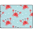 thumbnail image 1 of Crawling Indoor Carpet Play Mat Sea Cute Crabs for Living Room Bedroom Educational Nursery Floor Mat Area Rugs 63x48inch, 1 of 6