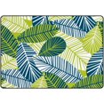 thumbnail image 1 of Crawling Indoor Carpet Play Mat Vibrant Leaves Tropical for Living Room Bedroom Educational Nursery Floor Mat Area Rugs 63x48inch, 1 of 6