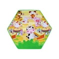 thumbnail image 1 of Crawling Mat 43In Hexagonal Design Eco Friendly Material Non Slip Shockproof Surface Soft Flexible Interlocking Tiles Play Learning Area Durable Waterproof Easy Clean, 1 of 9