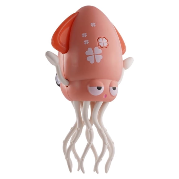 Crawling Octopus Toy with LED Lights & Music, Interactive 8-Leg Action for Sensory Development, Birthday Gift for & Adults