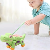 Crawling Pet Toy for Kids, Walking Pull-Leash Animal, Light & Sound Effects, Interactive Toddler Educational Toys, Outdoor Play