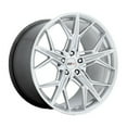 thumbnail image 1 of Cray Aluminum Rim HAMMERHEAD 20X11.5in Gloss Silver with Mirror Cut Face Finish, 2015HMH525120S67, 1 of 3