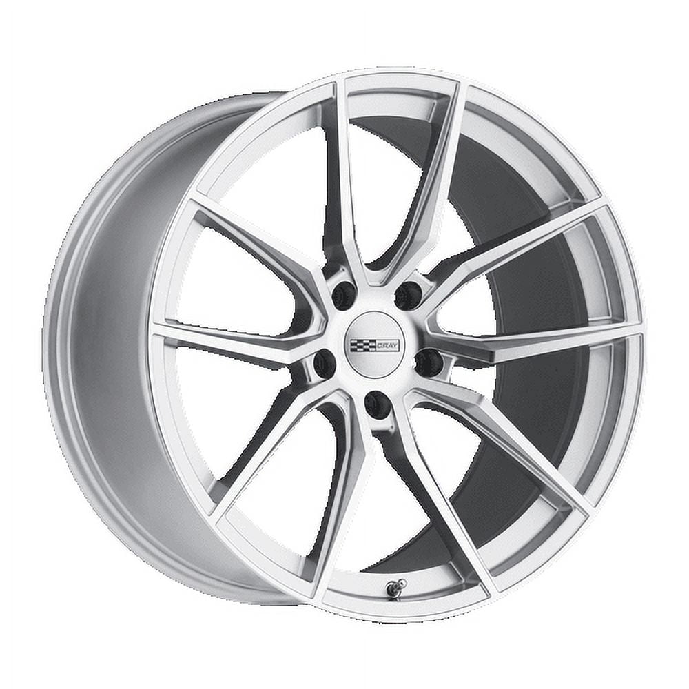 Cray Aluminum Rim SPIDER 20X9.5in Silver with Mirror Cut Face Finish, 2095CRD565121S70