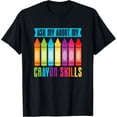 thumbnail image 1 of Cray Colors Child Art - Funny Crayon T-Shirt, 1 of 4