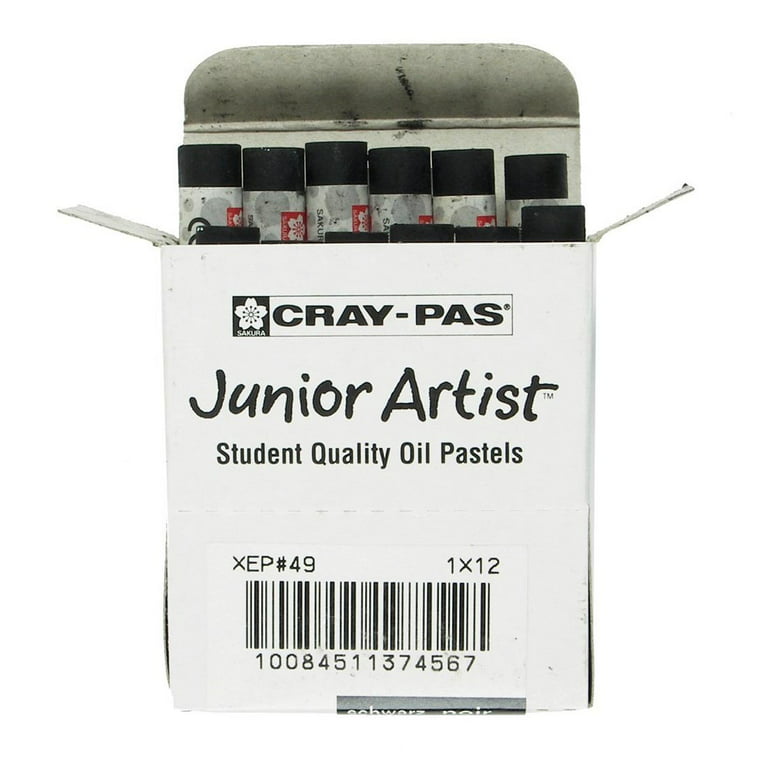 Cray-Pas Junior Artist Black Oil Pastels