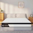 Crayan 12 Inch Hybrid Mattress in a Box, Full Size CertiPURUS Memory