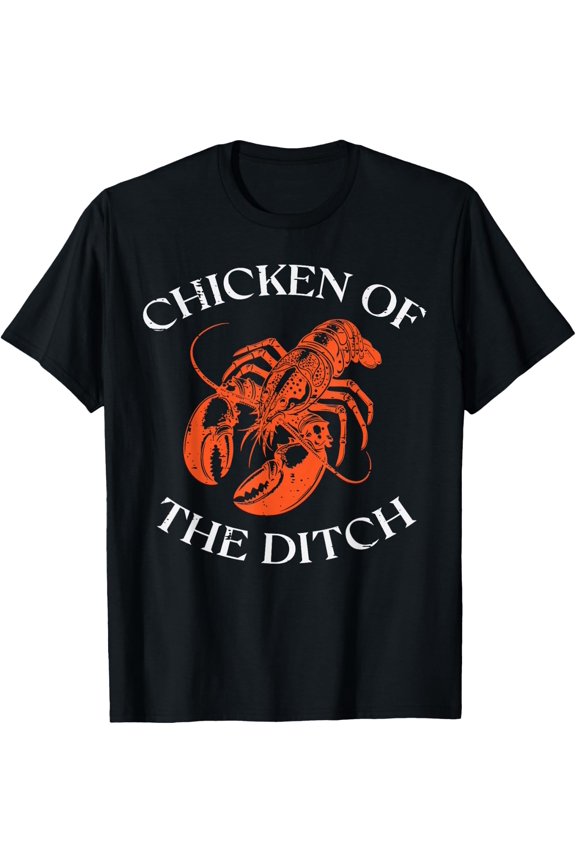 Crayfish Chicken Of The Ditch Crawfish Cajun Men Women T-Shirt Size S-5XL