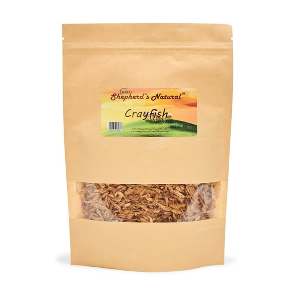 Crayfish Dried, Whole Seasoning 4 oz. Bag by Shepherd's Natural. Great flavor!