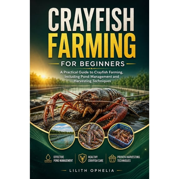Crayfish Farming For Beginners: A Practical Guide to Crayfish Farming, Including Pond Management and Harvesting Techniqu, (Paperback)
