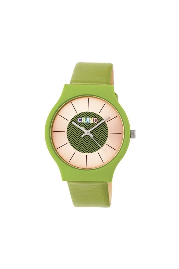 CRACR4403 Trinity Strap Watch - Green