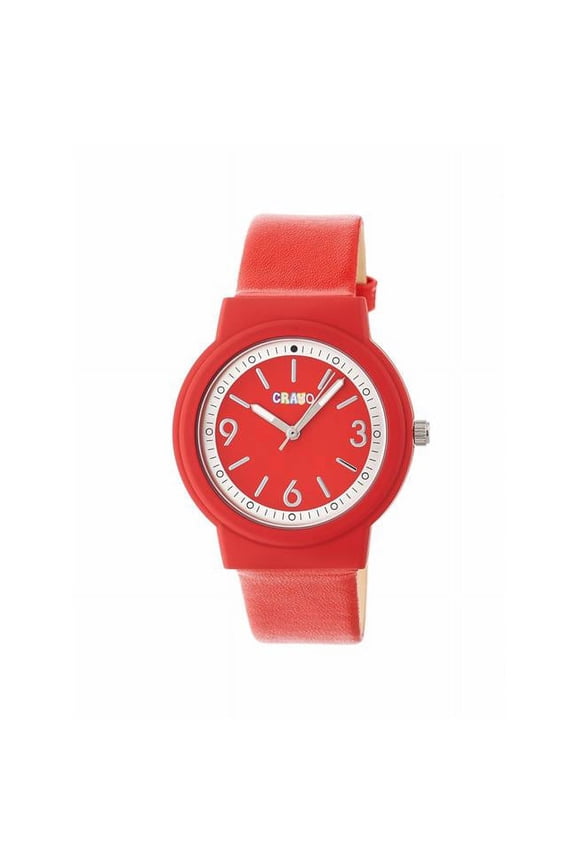 CRACR4703 Vivid Strap Watch - Red