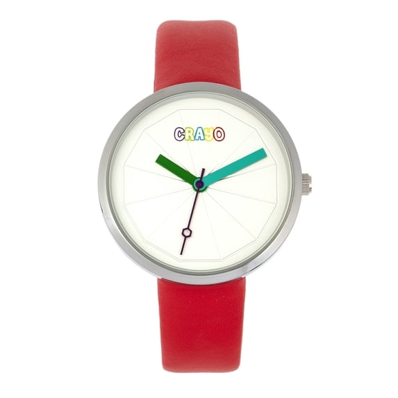 Crayo Metric Unisex Watch - Red
