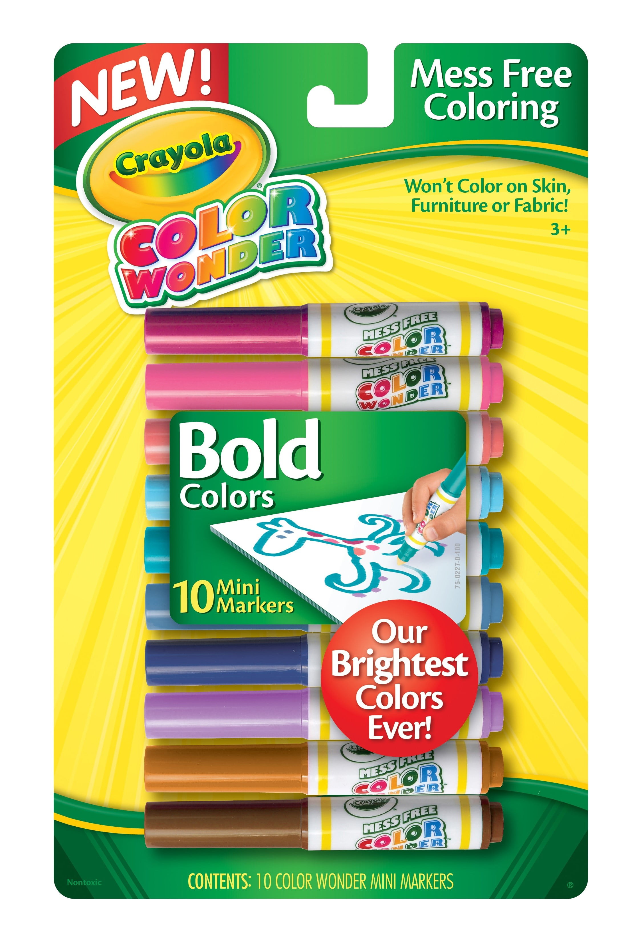 Crayola Color Wonder Markers, 10 Count (2-pack)