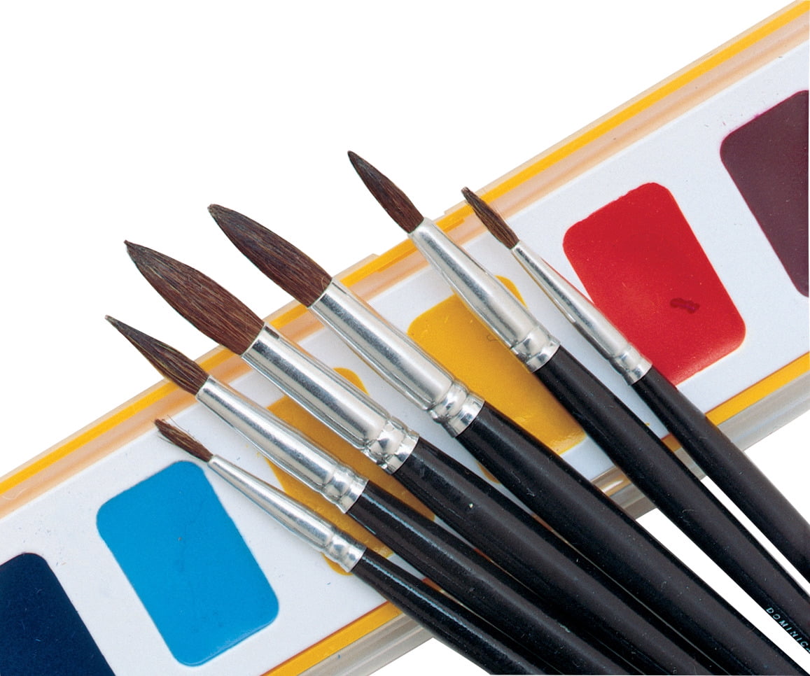Crayola® Watercolor Brush Set, Size 10, Camel-Hair Blend, Round