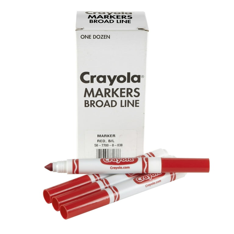 Crayola Crayons - Box of 12, Red